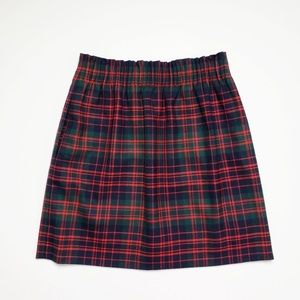 J. Crew Tartan Plaid Sidewalk Skirt